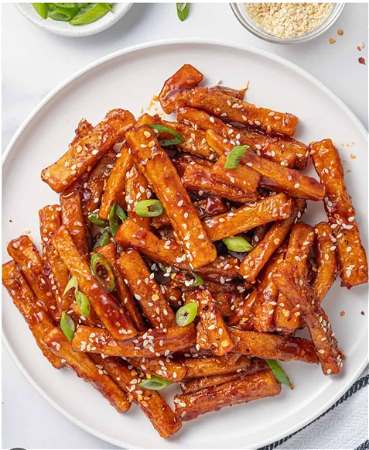 Honey Chilli Potatos
