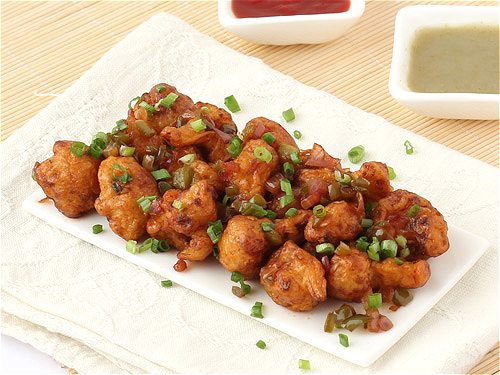 Cauliflower (Gobhi) Manchurian