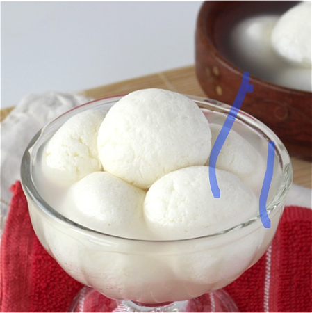Rasgulla(2 pieces)