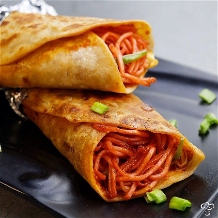 Spicy Noodle Wrap