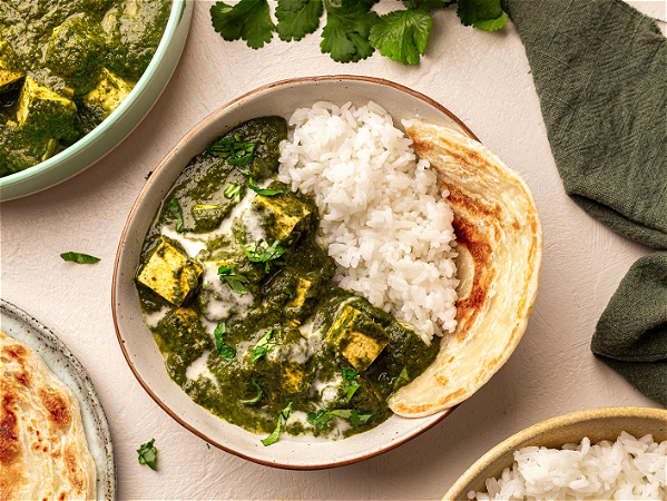 Palak Paneer Meal