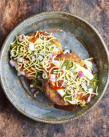 Aalu Tikki Chaat