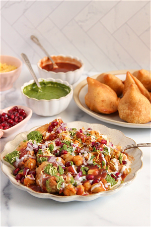 Samosa Chaat