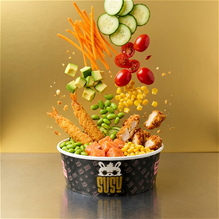 Poké bowl zelf samenstellen large