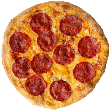 Large pizza pepperoni