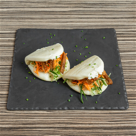 Bun bao roasted pork