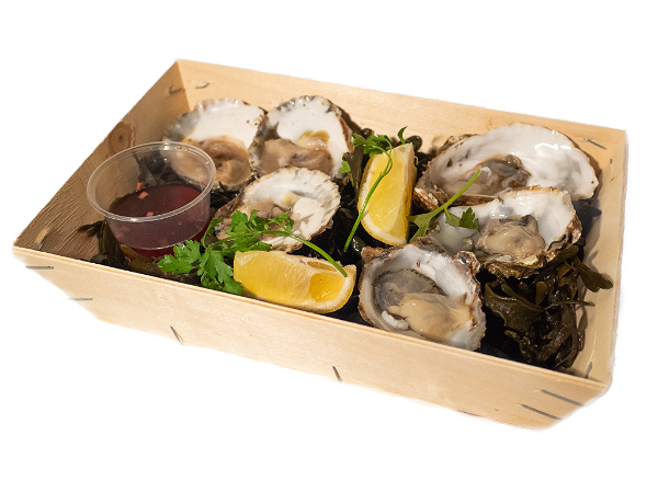 Zeeuwse platte oesters 6 stuks 