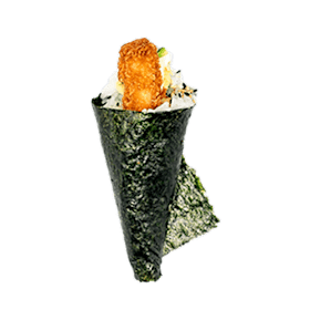 Tempura ebi handroll