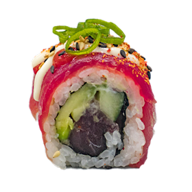Soft shell spicy tuna roll