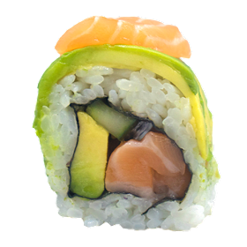Salmon avocado roll