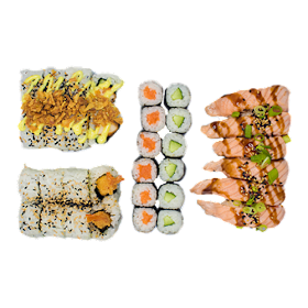 Crunchy sushi box