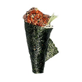 Spicy maguro handroll