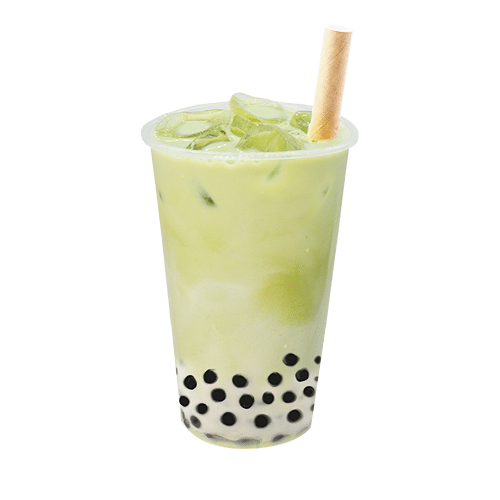 Matcha milk tea