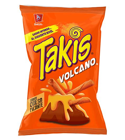 Takis Queso Volcano