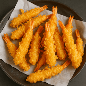 Tempura garnalen 10 stuks