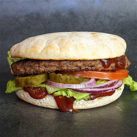BBQ beef burger