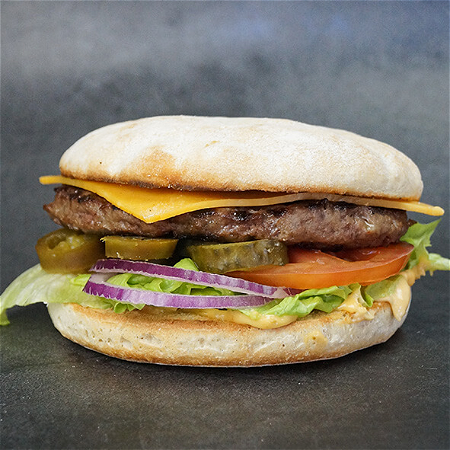 Piri piri beef burger