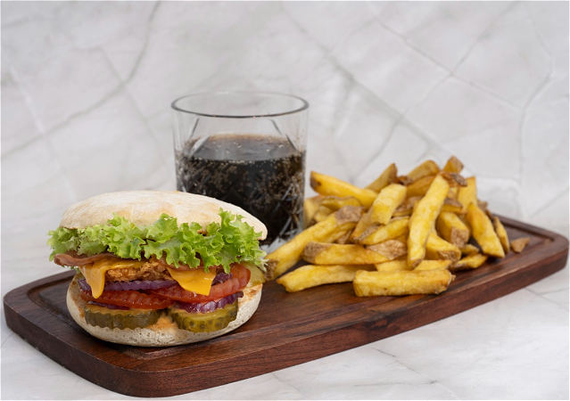 Bacon chicken burger Menu