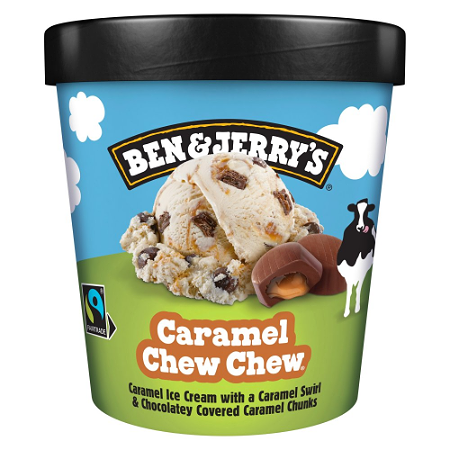 Ben & Jerry's Caramel Chew Chew 465ML
