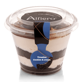 Cookies and cream with chocolade