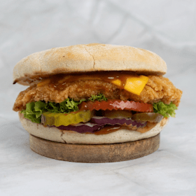 Piri piri chicken burger
