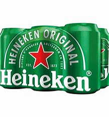 Heineken 6-pack 33cl blik