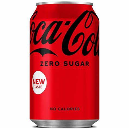 Coca-Cola zero blik 0,33l