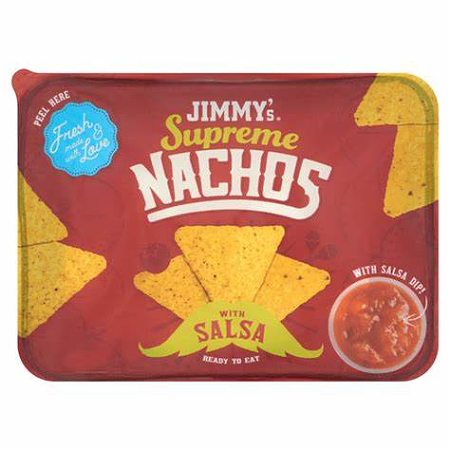 Jimmys Supreme Nachos with Salsa 200g