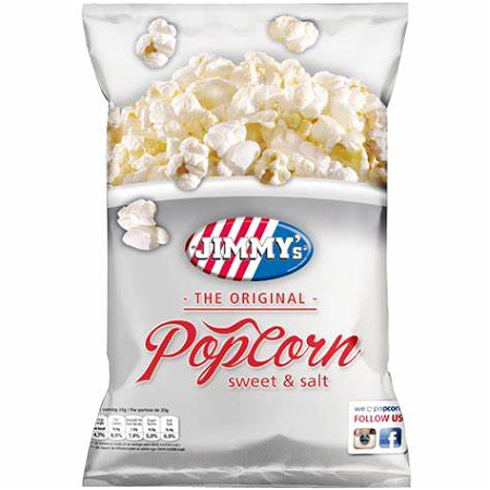 Jimmys Popcorn Sweet and Salt 90g
