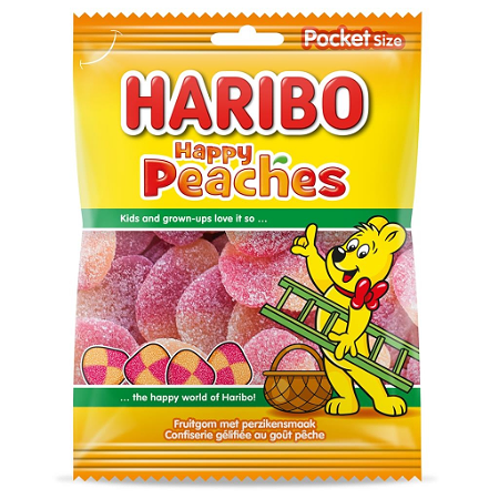 Haribo Happy Peaches 75g