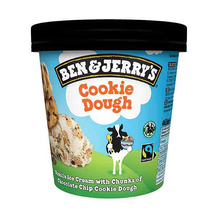 Ben & Jerrys Cookie Dough 465ml