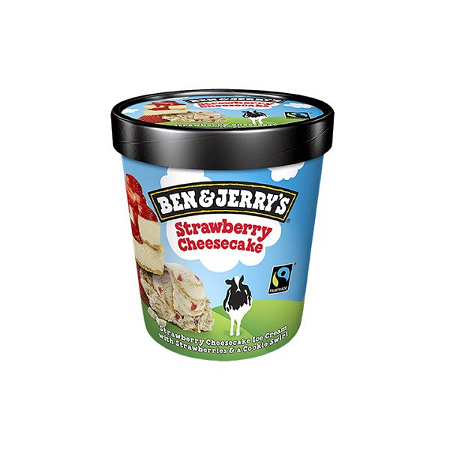 Ben & Jerrys Strawberry Cheesecake 465ml