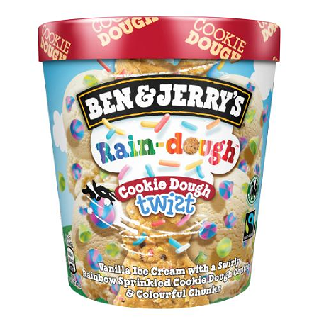 Ben & Jerrys Rain-Dough 465ml