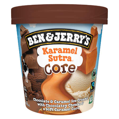 Ben & Jerrys Karamel Sutra Core 465ml