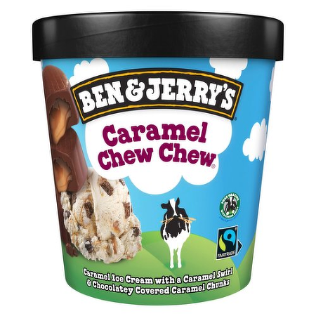Ben & Jerrys Caramel Chew Chew 465ml