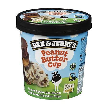 Ben & Jerrys Vanilla Pecan Blondie 465ml