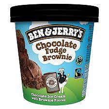 Ben & Jerrys Chocolate Fudge Brownie 465ml
