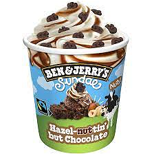 Ben & Jerrys Hazel-nuttin but Chocolate 465ml