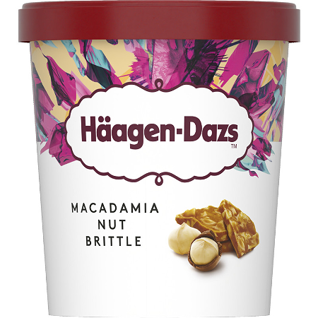 Haagen-Dazs Macademia Nut Brittle 420ml