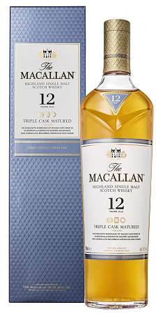 The  Macallan 12 Years Triple Cask 0.7 Liter