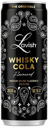 Lavish Wiskey Cola 0.25 Liter