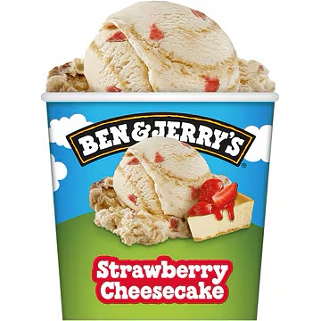 Ben & Jerry's Strawberry Cheesecake 465ml