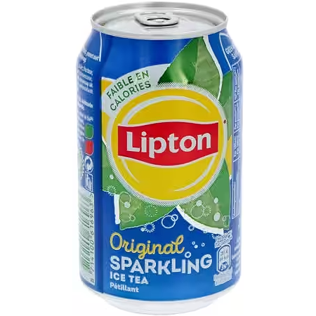 Ice tea sparkling lemon