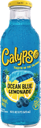 Calypso ocean blue lemonade 473ml