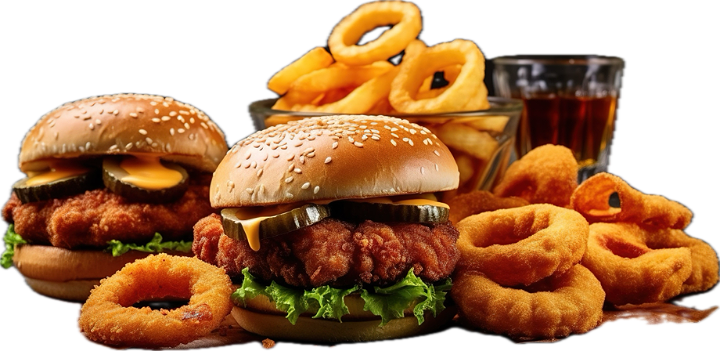 Cheese onion burger 120 gram rundvlees