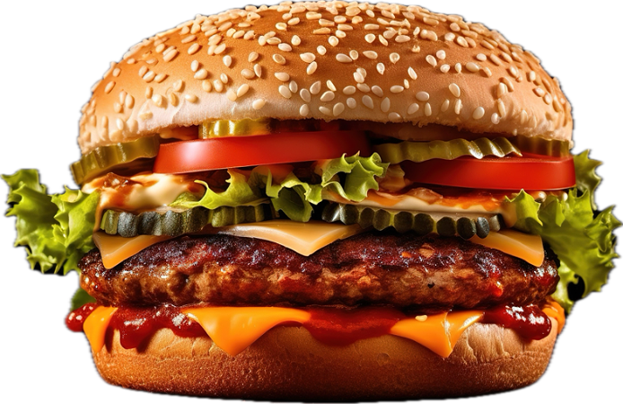 Cheeseburger 120 gram rundvlees