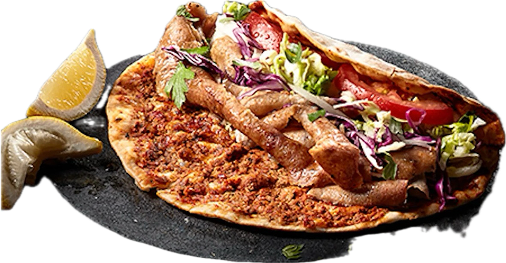 Turkse pizza met kalfsvlees