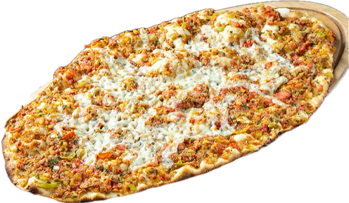 Turkse pizza met kaas