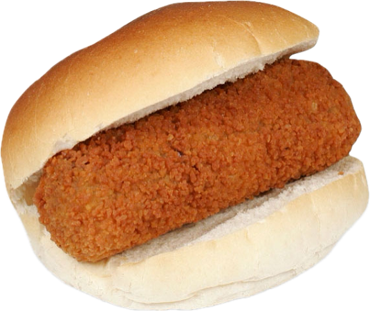Broodje vegan kroket