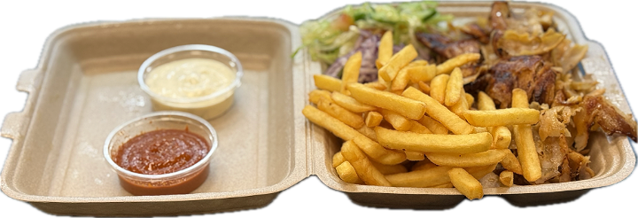 Kip döner schotel